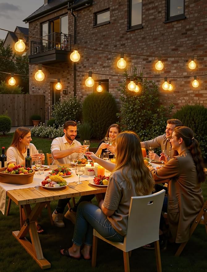 100FT Solar String Lights Outdoor - Image 9