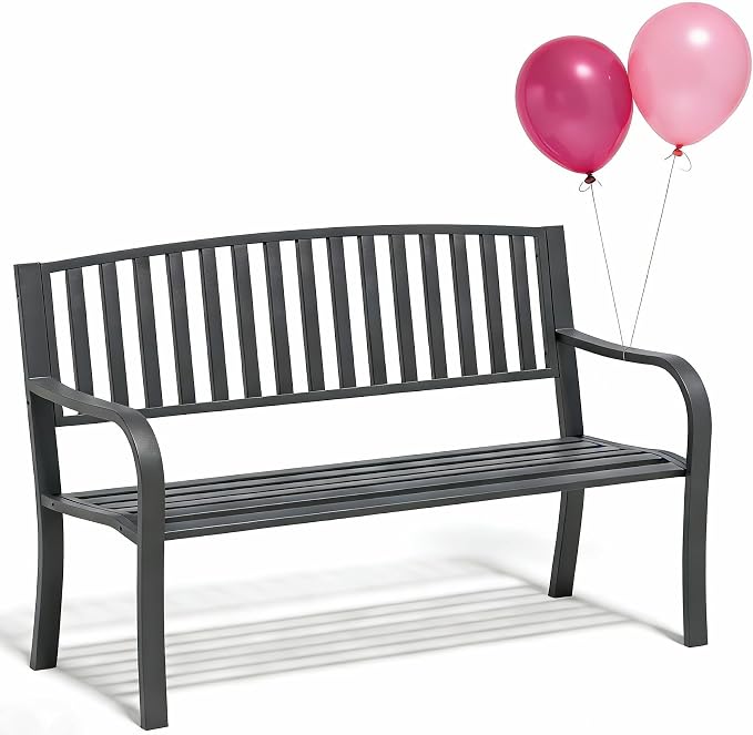 YLGJ&TIDY 50 Inches Garden Benches - Image 3