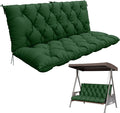 Porch Swing Cushion with Backrest, Waterproof Bench Cushion by Pakunoda