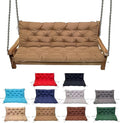 Swing Cushion Replacement Outdoor Porch Waterproof Bench Cushion 2-3 Seater by YXMKJOS