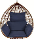Indoor Outdoor Hanging Egg Chair Cushion Replacement Soft Swing Basket Chair by ChairCushions