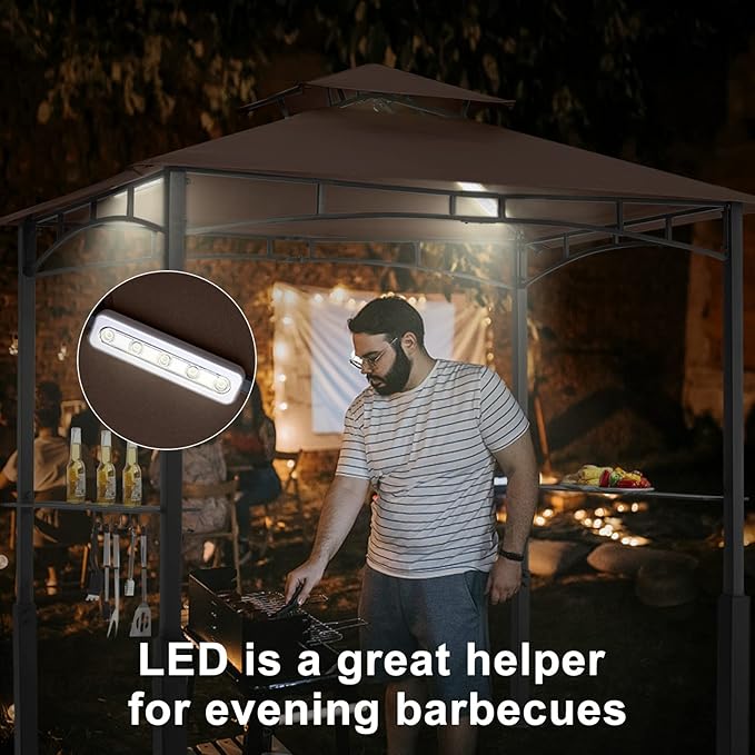 ABCCANOPY 8x5 Grill Gazebo - Image 4