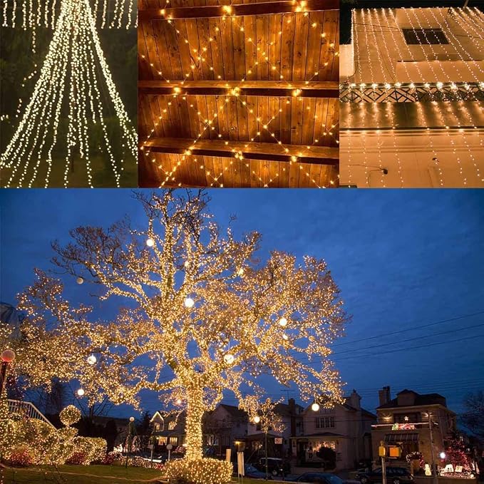 Extra-Long 144FT Solar String Lights - Image 8