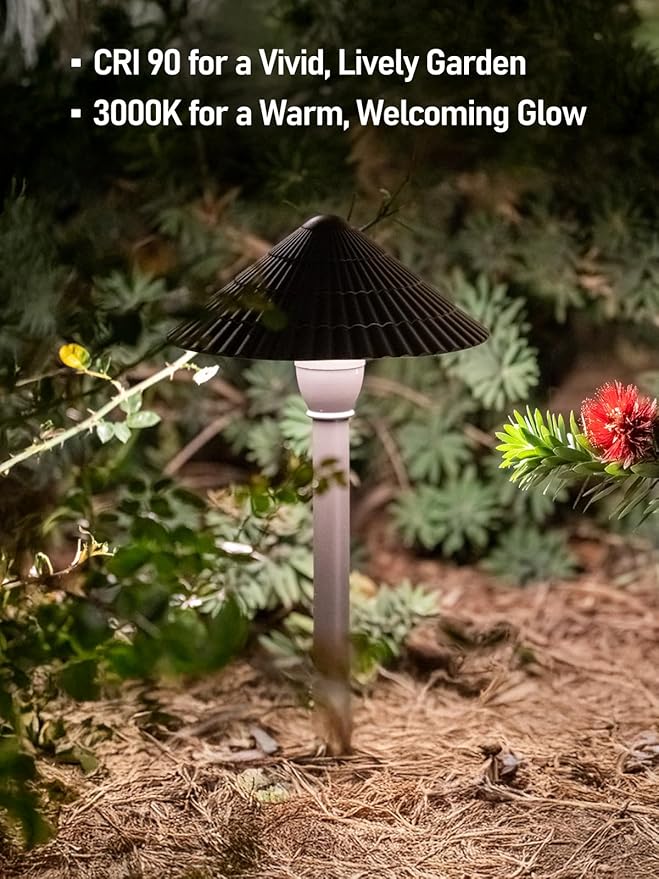 LEONLITE Low Voltage Landscape Lights, 3W 12V Pathway Lighting Wired, IP65 - Image 4