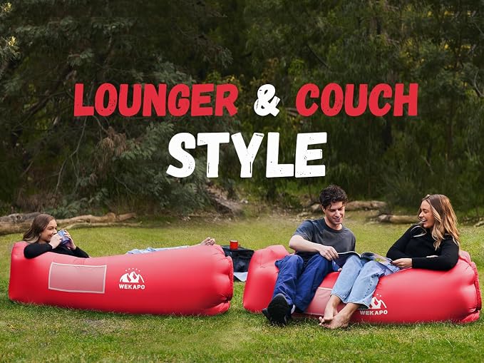 WEKAPO Inflatable Couch Air Lounger Chair - Image 7