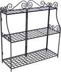 Panacea Products Forged 3-Tier Plant Stand by Panacea
