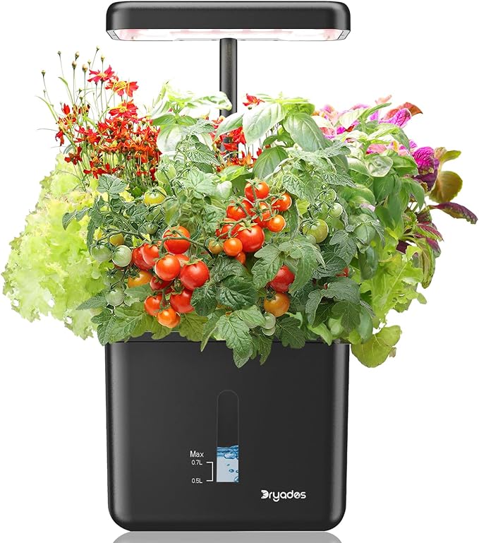 Indoor Garden Growing Systems Self-Watering Plant Pot Smart Gardening System by Dryades