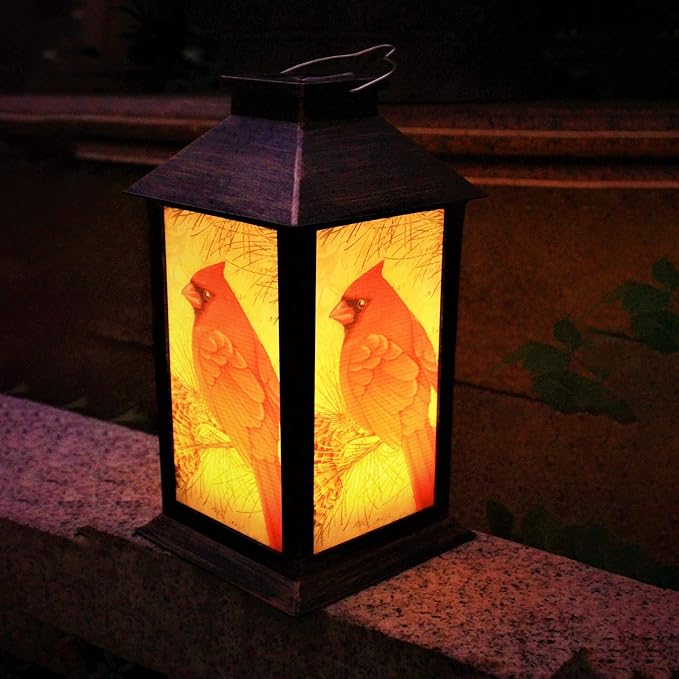 Solar Lanterns, Outdoor Hanging Lanterns Waterproof LED Solar Cardinal Lights - Image 8