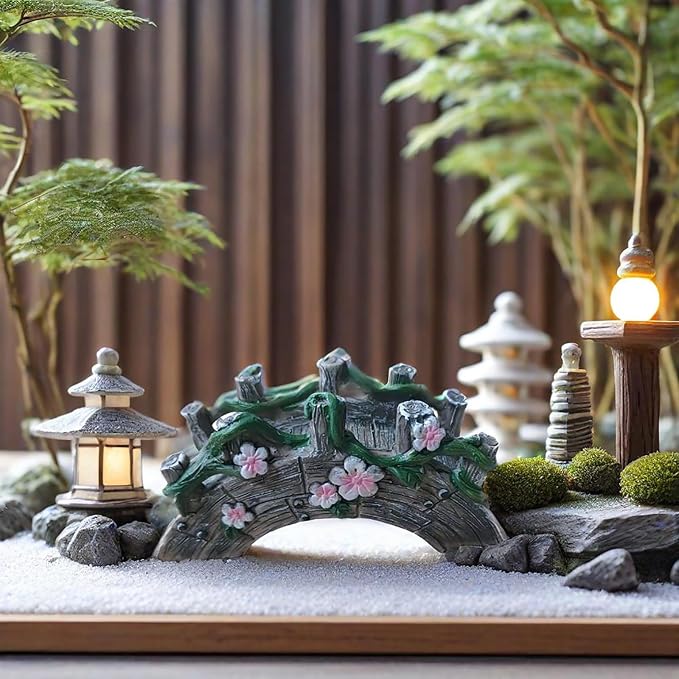 MUAMAX Fairy Garden Bridge Mini Bridge - Image 4