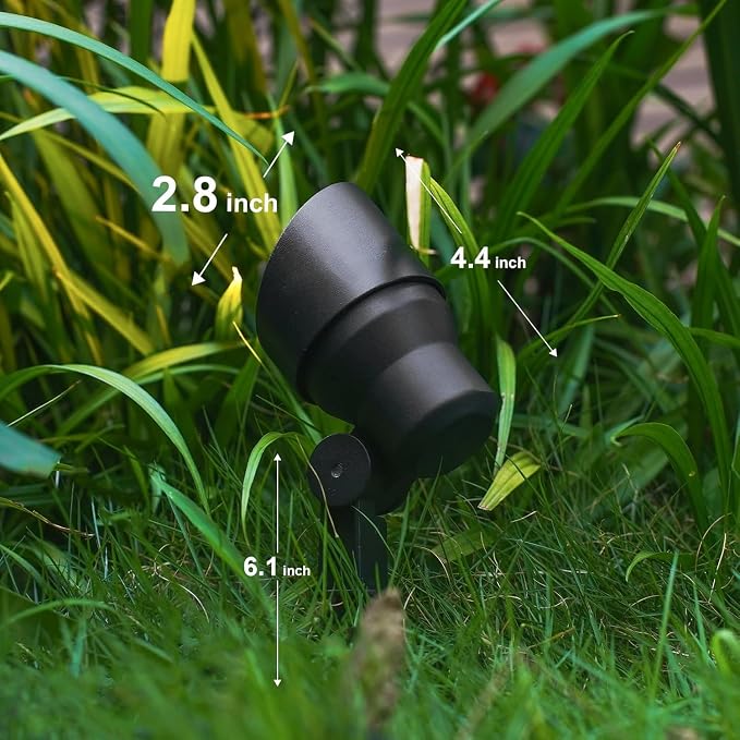 GOODSMANN Landscape Lighting 2PK Low Voltage Landscape Flood Lights 3W LED 200 - Image 7