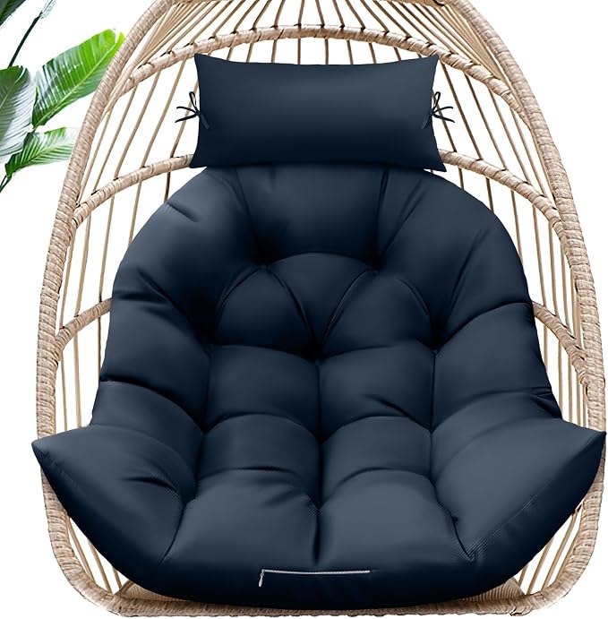 MAGIC ELEPHANT Egg Chair Cushion, Memory Foam Hanging Egg Chair Cushion by Magicelephant