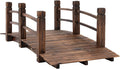 Fir Wood Garden Bridge, 5ft Arc Walkway by Unknown