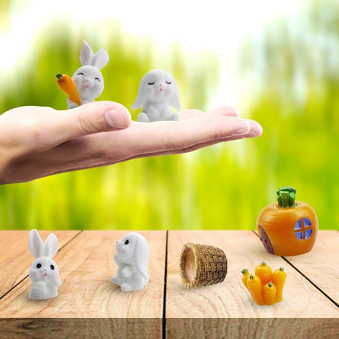 Miniature Fairy Garden Decoration Accessories Sculptures Statues, Yard Garden - Image 2