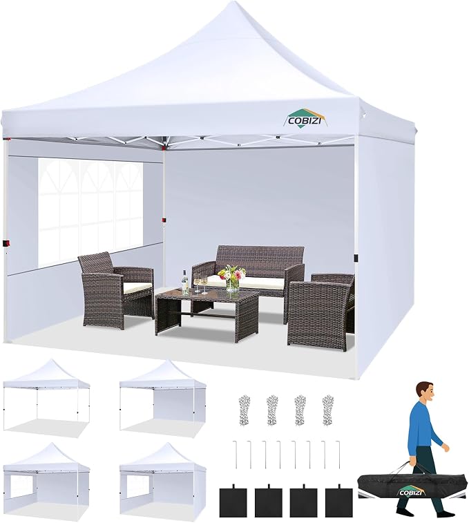 COBIZI Canopy 10x10 Pop Up Canopy Tent by COBIZI