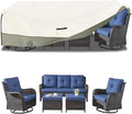 Outdoor Furniture Covers Waterproof, 600D Heavy Duty Outdoor Dining Table and by LSongSKY