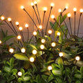 Solar Garden Lights Outdoor, 4 Pack 32LED Swaying Light Waterproof Solar Lights by NBQQ