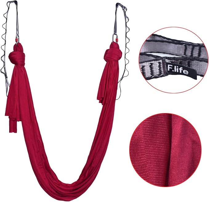 F.Life Aerial Silk Yoga Hammock & Swing - Image 2