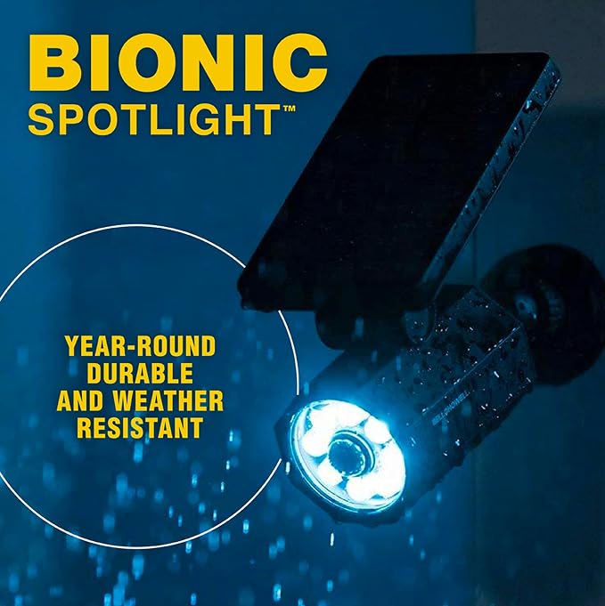 Bell+Howell Bionic Spotlight Motion Solar Spot Lights Outdoor Waterproof - Image 4