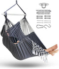 MIZTLI Hammock Chair Hanging Chair Swing Chair XXL Large Macrame Swing Indoor by MIZTLI