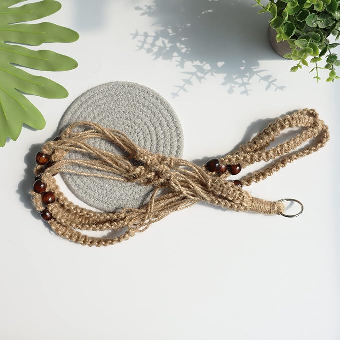 Macrame Plant Hanger Indoor Hanging - Image 5