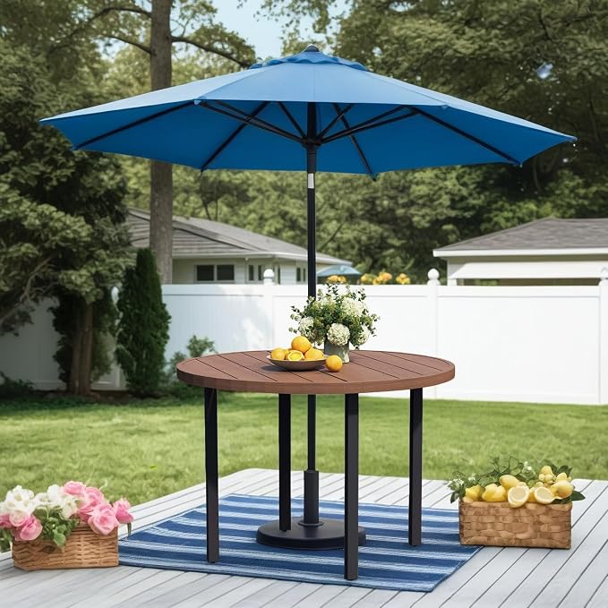 All-Weather 42" Round Outdoor Patio Table - Image 3