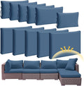 Patelai 11 Pcs Waterproof Patio Cushion Covers by Patelai