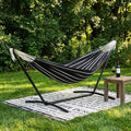 GAOMON Double Hammock with Stand, 450 lb Capacity, Adjustable Portable Hammock by GAOMON