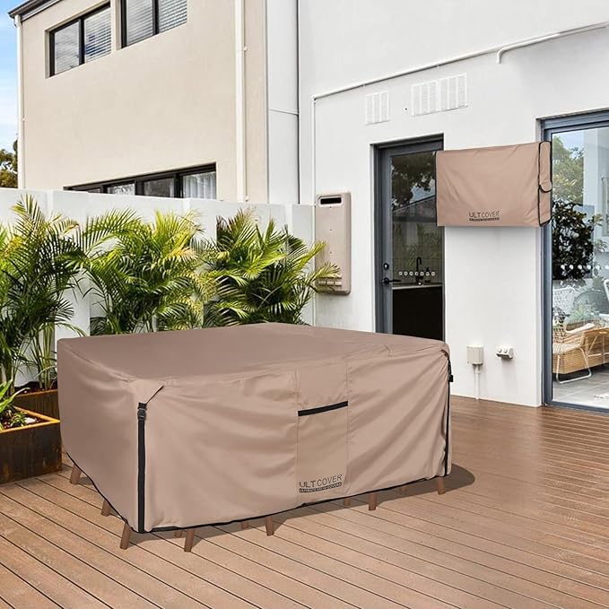 ULTCOVER Rectangular Patio Heavy Duty Table Cover - Image 6