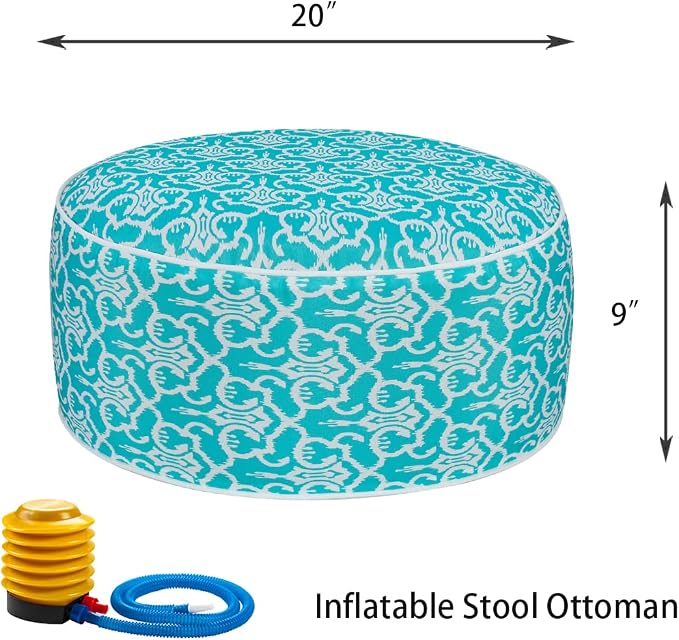 Inflatable Outdoor Ottoman - Image 3