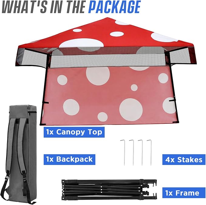 EAGLE PEAK 8x8 Pop Up Canopy Tent - Image 8