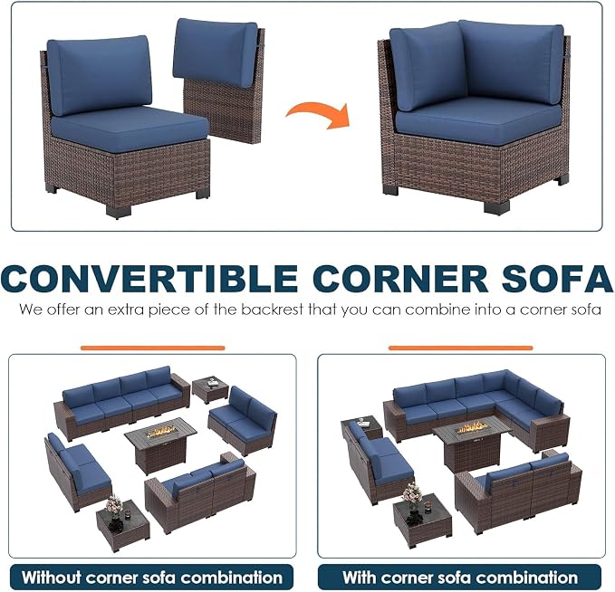 13 Piece Patio Furniture Set - Image 4
