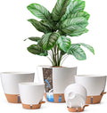 T4U 5 Pack Self Watering Pots by T4U