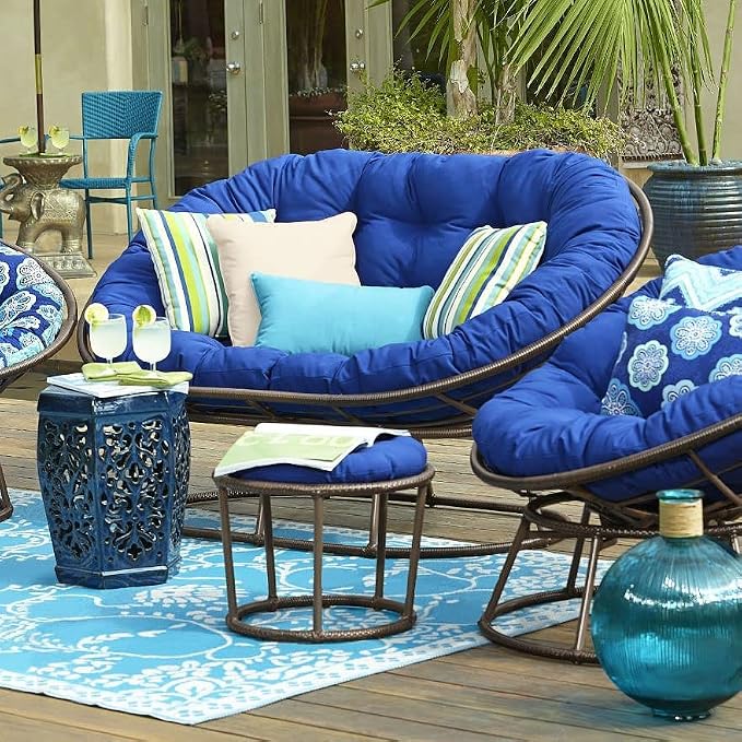 Water Resistant Papasan Cushion, Rocker Chair Pads, Hammock Seating Cushion - Image 4