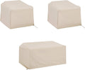Crosley Furniture Patio Furniture Covers, Waterproof 3-Piece Cover Set by CrosleyFurniture