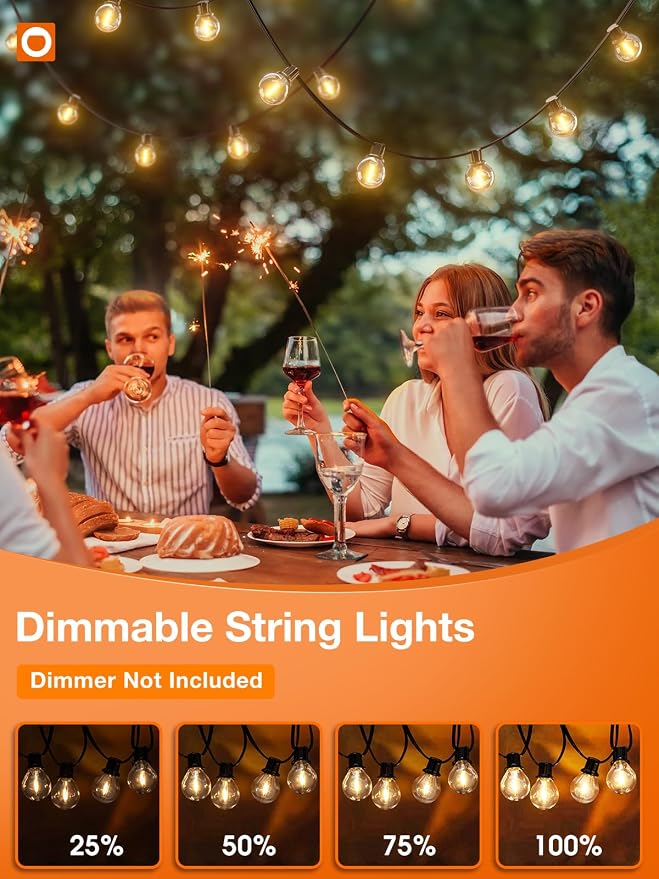 addlon 25FT Outdoor String Lights - Image 5