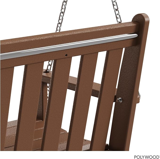 POLYWOOD GNS60TE Vineyard 60" Swing - Image 6