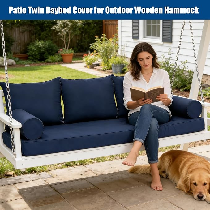 Oslimea Patio Twin Daybed Waterproof & Fade-Resistant Cover - Image 2