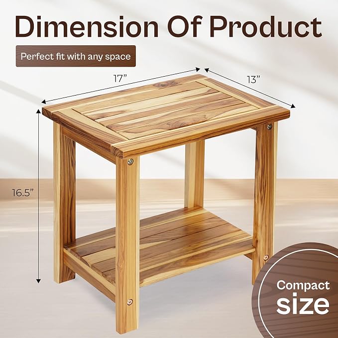 Adirondack Side Table – Weather-Resistant Rectangular End Table - Image 2