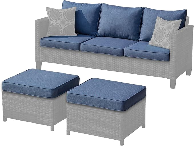 ovios Patio Cushion Covers, Waterproof Cushion Cover - Image 7