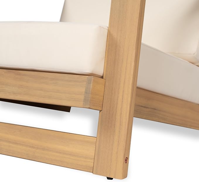 Christopher Knight Home Galio Set of 2 Acacia Wood Lounge Chair Outdoor - Image 18
