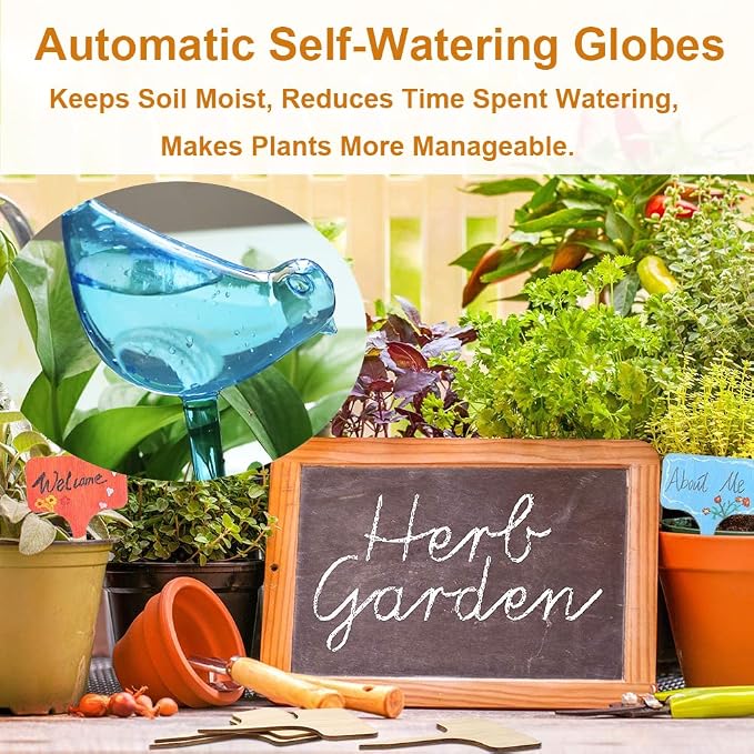 Plant Self-Watering Bulbs, Flower Automatic Watering Drip Irrigation Device - Image 3
