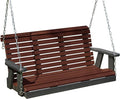 Poly Lumber Wood 4FT Porch Swing Amish Craftsmandship Made in USA HDPE by Unknown