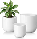 vancasso 6+8+10 inches Ceramic Plant Pots, Planters by vancasso