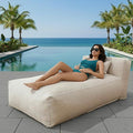 Outdoor Bean Bag Lounger Chair, Big Comfy Outdoor Daybed by SUNPEAK