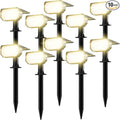 Ensenior Solar Spotlights Outdoor, 56 LEDs Brightness Adjustable 3000K LED by Ensenior