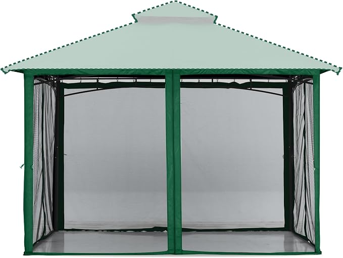 MASTERCANOPY Patio Gazebo Mosquito Netting Screen Walls by MASTERCANOPY