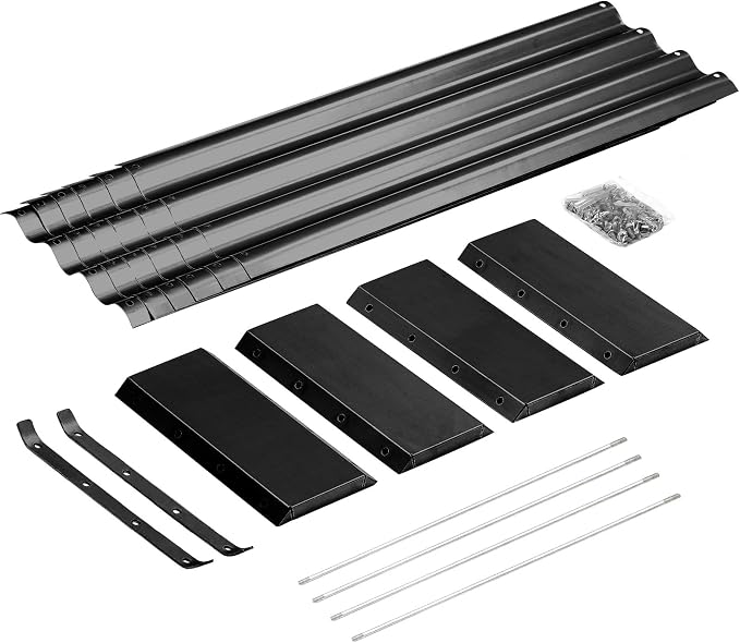 Land Guard 3 Pack 6×3×1ft Galvanized Metal Raised Garden Bed, Metal Planter Kit - Image 3
