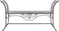 Safavieh PAT5016B Outdoor Collection Adina Rustic Brown Wrought Iron 51-inch by SAFAVIEH