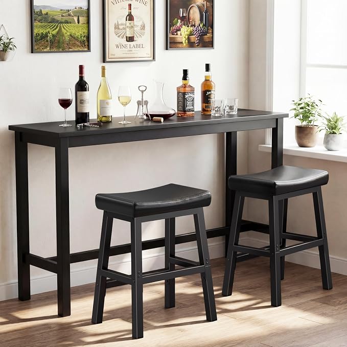 24 Inch Bar Stools for Kitchen Island, Kitchen Chairs Counter Height Stools - Image 6