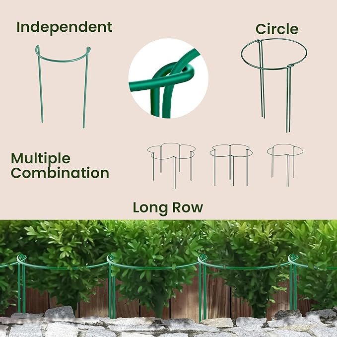 6 Pack Plant Support Stakes – Tall Plant Stakes - Image 4